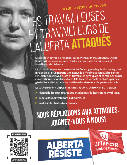 Les Travailleuses et Travaillleurs De L'Alberta Attaques